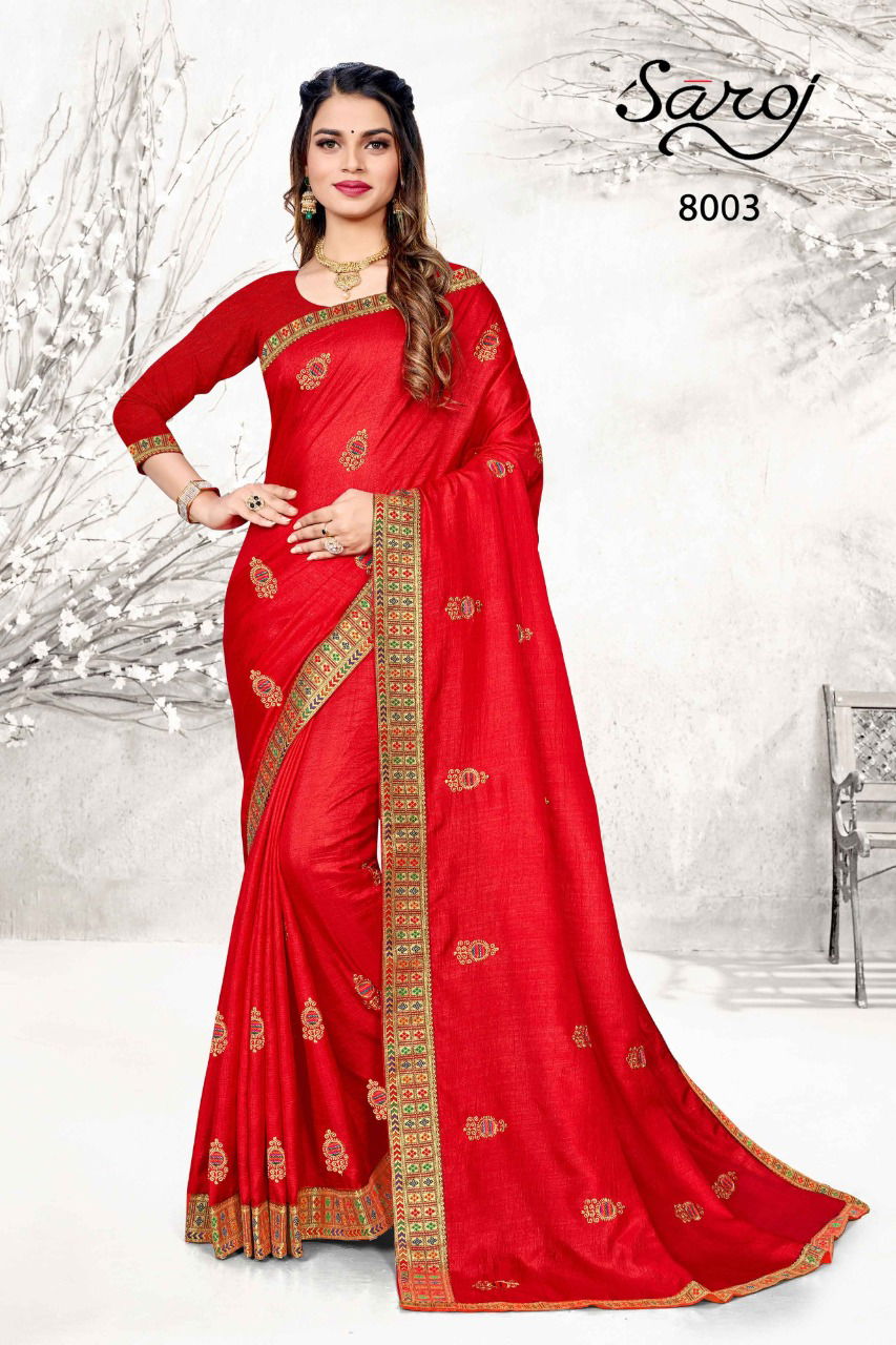 Saroj Diya New Exclusive Wear Silk Designer Latest Saree Collection